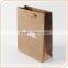 blind debossing silver foil brand name thick board paper gift bags