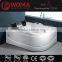 2016 LED light massage novelty products individual inflatable air bathtub