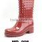 Women Fashion Clear PVC Rain Boots MD-001