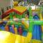 2015 new design giant inflatable worm amusement park with slide