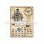 Highest Level Factory Direct Price Calendar Engraved Memorial Plaques Metal Crafts For Sale