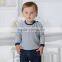 DB1151 dave bella 2014 autumn winter baby solid pullover kids sweater baby outwear baby clothes design knitwear pullover sweater