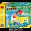 2015 Newest Plastic Happy House Educational DIY Block Series