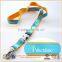 lanyard strap with custom woven design low MOQ