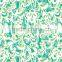 2015 popular nylon flower print one-piece swimming suit fabric for kids