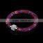 2015 New Design Colorful Crystal Stardust Magnetic Bracelet for Women