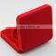 Velvet foldable plastic coin/medal box wholesale