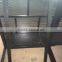 1.5m expandable temporary black barricade