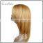  express long 100% human hair lace front wig with baby hair, brazilain lace front wigs