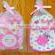 New style wholesale popular cheap cotton bibs mitten and socks