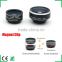 2016 newest gadgets mobile phone external camera lens kit super fisheye 0.63x wide-angle 15x macro lens for iphone samsung htc