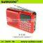Hot New product 2015 D-69E mini FM radio speaker