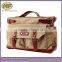 Vintage Style Large Capacity Tote and Shoulder Canvas Khaki Women Briefcase or Business Bag
