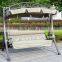 Luxury outdoor gazebo swing, garden gazebo with mosquito netting