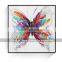 Handmade Abstract Colorful Acrylic Butterfly Oil Painting