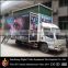 Electric and hydraulic system truck mobile 9D cinema with motion chairs