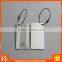 Metallic Color Aluminum Luggage Tag with a Metal Ring for Promotion