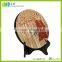 Eco-friendly activated carbon made decorative plate promotional Christmas gift 2016