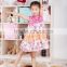 Kids Fashion Show Dresses Wholesale Children's Boutique Clothing Baby Girl Cotton Dresses