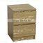 wooden grain melmained MDF cheap Modern large simple Modern used bedside cabinet
