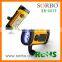 Hot Sale Mini Solar Power and Hand Crank Green Power LED Flashlight Can Use in 5 Meters Water