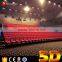 3 DOF Electric Platform 5D Motion Cinema with motion seat For amusement park