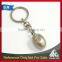 Custom promotion souvenir gift zamac football keychain