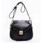 round shape long strip women leather cross body bag