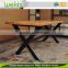 Industrial Real Wood Table Metal Table LOFT Style
