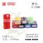 mini pocket plastic self-inking stamp/ name rubber stamp/plastic seal stamp
