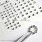 3D Christmas Custom Acrylic Rhinestone Stickers Shaped Rhinestone Decals Self Adhesive Crystal Sticker Manufacturer
