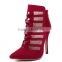 CX166 women toe pointy fashionable strappy sandals