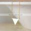 Wholesale China 925 Sterling Silver Triangle Necklace
