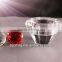 wholesale low price crystal glass jewellery box for wedding decoration gifts or souvenirs
