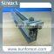 solar railing system stainless steel hook pv mounting rails