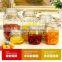 700ml 1000ml 1.5L 2.2L 3L Clear Kitchen Food Storage Airtight Seal Lock Lid Jar/glass Jar With Metal Clip