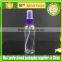 Plastic PE spray bottle 30ml 60ml 80ml 120ml fine mist spray bottle cosmetic spray bottle