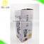 TPR handle stainless steel knife set for kitchen with sharpener scissors