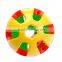 Plastic Pet Toy Ball with Bell, Dog Cat Rabbit Bauble