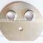 Online Trade OEM Metal Forged Decorative Puddle Flange Plate like Man's Face Expression