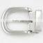 Crosshatch pattern 70s 2" antiqued silver metal interlocking belt buckle