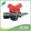 PE hose connect mini valves with ring for irrigation