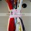 red check border 90gram pigment printed waist kitchen apron