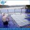Mobile Glass stage,Outdoor Wedding Glass platform,Aluminum Platform Adjustable