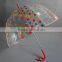 transparent umbella 2015 oem umbrella wedding decoration from China manufacturer