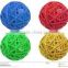 High Quality Clear Silicone Rubber Band Ball, Mini Rubber Ball