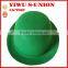 Custom green bowler hat carnival clown felt party bowler hats