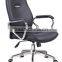 black pu mid back swivel chair AB-459