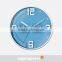 DEHENG plastic wall clock with temperature and humidity