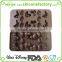 FDA LFGB Confirmed Decorative Customized Silicone Chocolate Mold